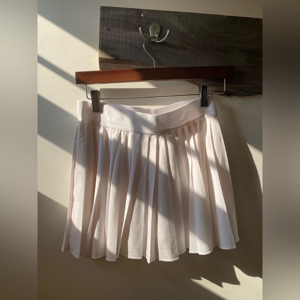 TNA White Tennis Skirt